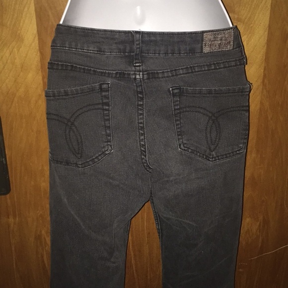 Gray/Black Paris Blues Jeans Size 5 - Picture 5 of 9